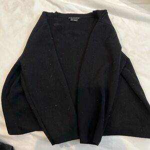 THEORY | medium | black cropped sweater